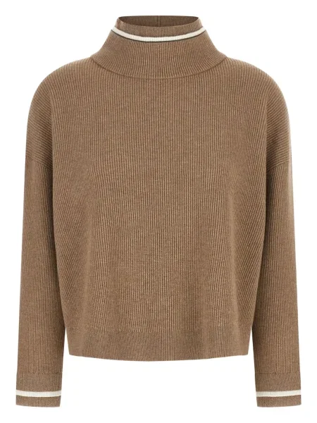 Pulover Brunello Cucinelli maro