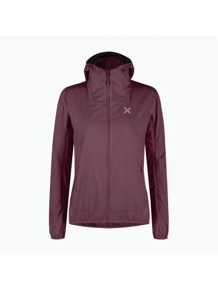 Geacă de vânt pentru femei Montura Rise Octa Hooded vinaccia