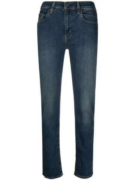 Blugi Levi's® cu talie înaltă albastru