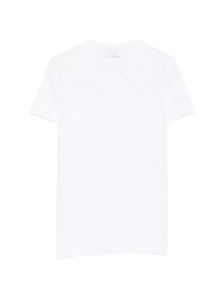 Tricou Daniele Fiesoli cu decolteu rotund alb