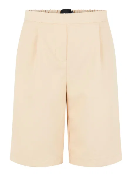 PIECES Pantaloni cutați Vagna bej