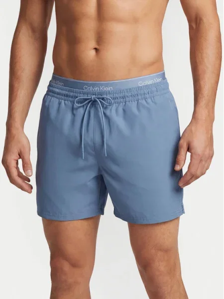 Calvin Klein Swimwear Pantaloni scurți pentru înot albastru