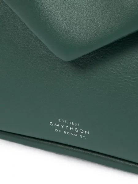 Geanta crossbody Smythson verde