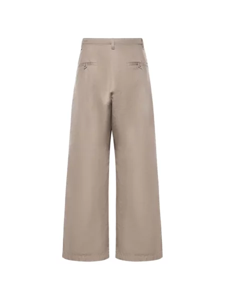 Pantaloni Balenciaga cu cordon maro