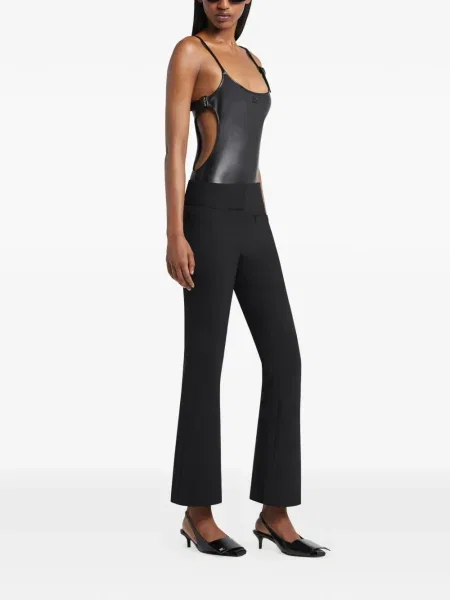Pantaloni Courreges negru