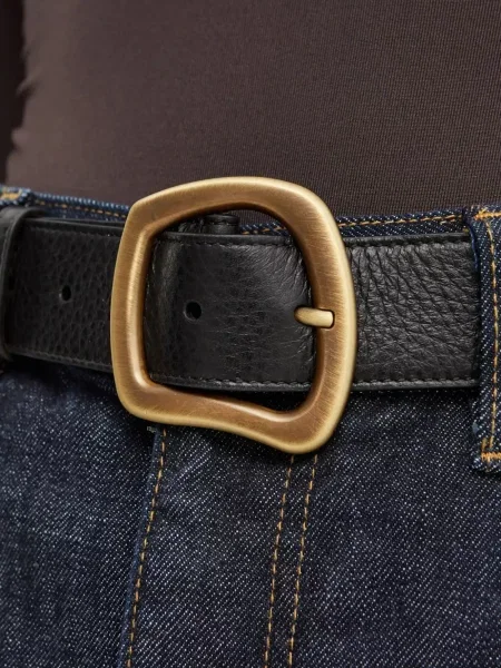 Curea Gabriela Hearst din piele negru