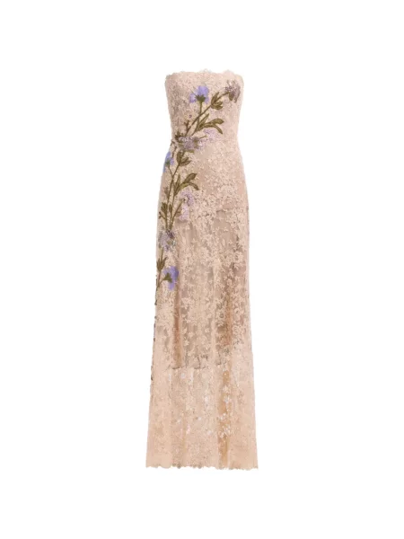 Rochie maxi Elie Saab din dantelă