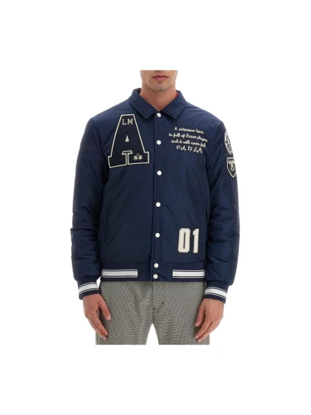 Kurtka bomber La Martina niebieski