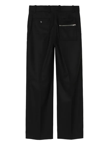 Pantaloni Undercover de lână negru