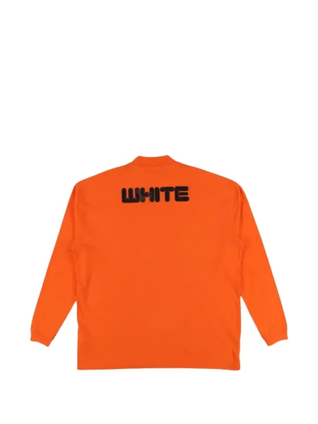 Lung tricou Off-white alb