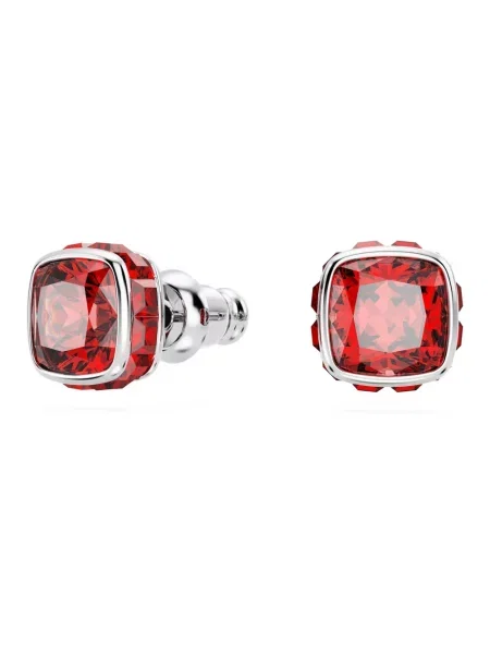 Kolczyki Swarovski szare