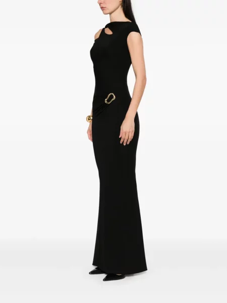 Rochie maxi Moos Studio de costum negru