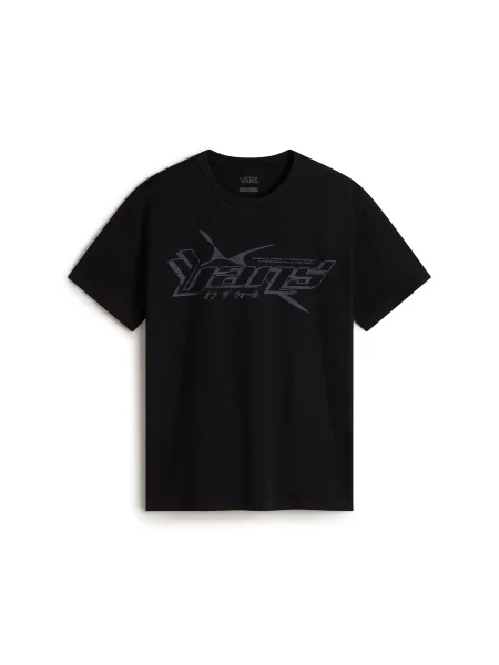 VANS Tricou gri închis negru