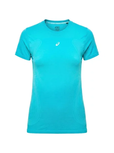 ASICS Funkční tričko Road noční / azurová modrá