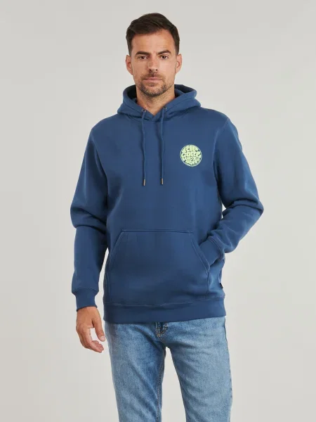 Geacă Rip Curl cu glugă albastru