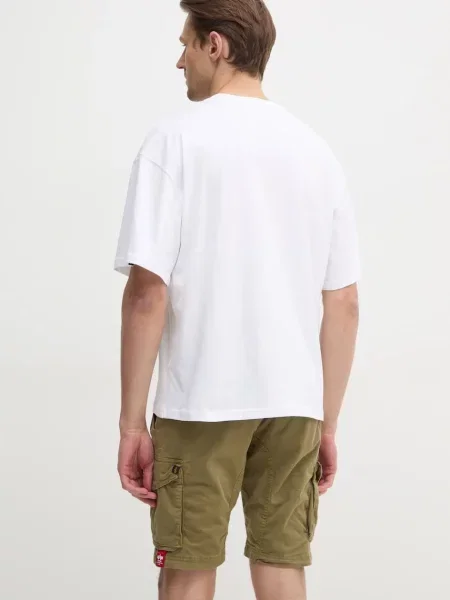 Alpha Industries t-shirt College biała