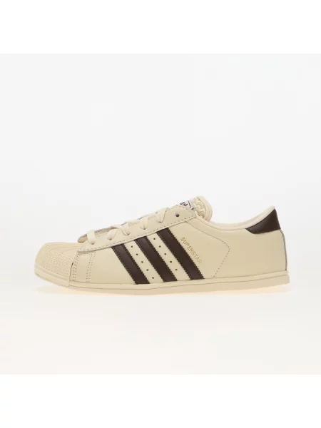 Sneakers adidas Superstar Lo Pro Cream White/ Aurora Coffee/ Gold Metallic EUR 37 alb