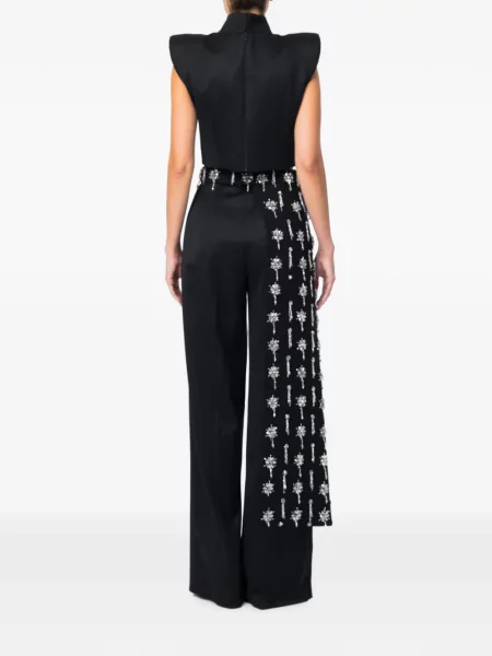 Pantaloni M.marquise drapate negru