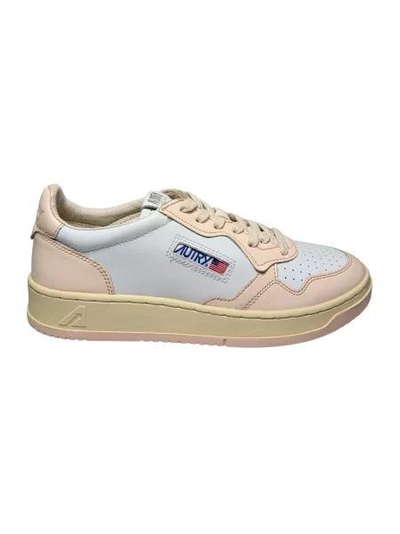 Sneakersy Autry beżowe