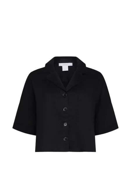 Gulerat scurt cămașă Dkny negru