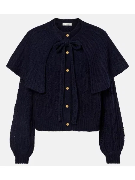 Cardigan Frame de lână albastru