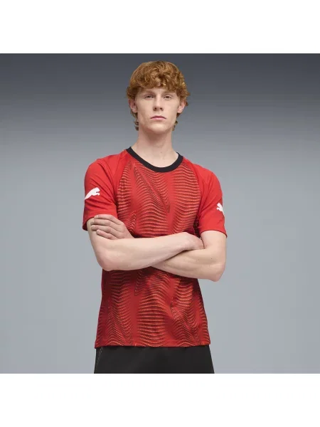 PUMA koszulka piłkarska individualFINAL Akcesoria S czerwony