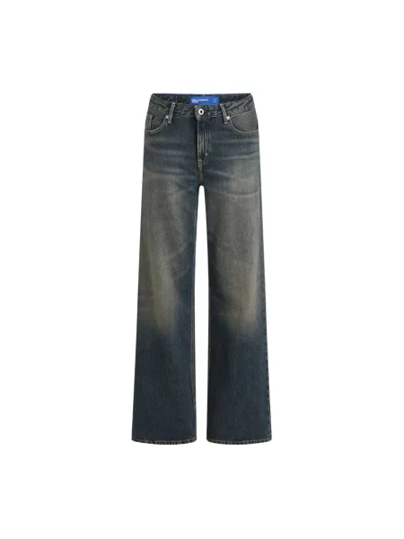 Spodnie Karl Lagerfeld niebieskie