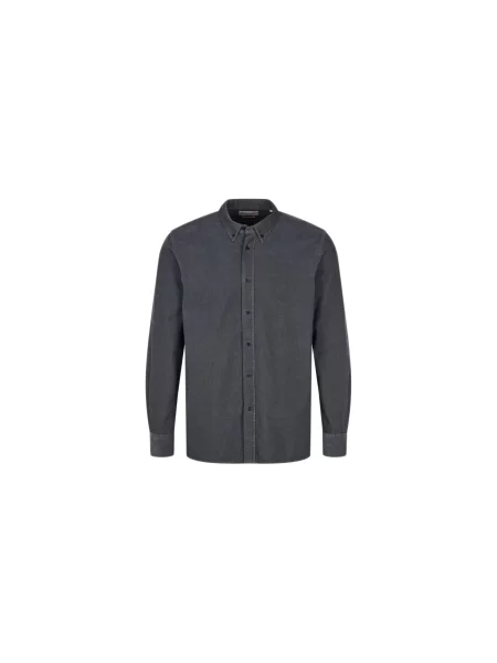 By Garment Makers Organic Corduroy Shirt Mężczyźni Koszula By Garment Makers Size: M szary