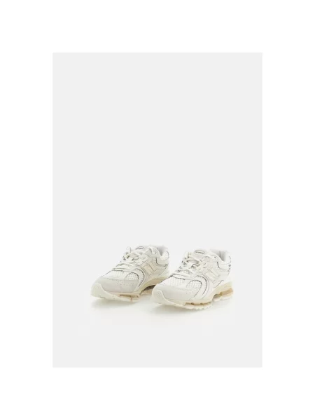 Buty do biegania New Balance skórzane białe