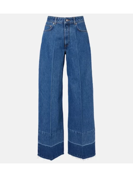 Blugi cu picior larg Givenchy albastru