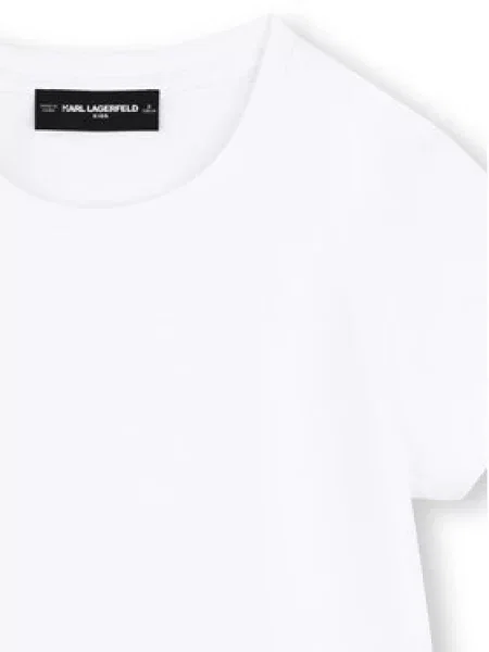 Karl Lagerfeld Kids Haljina za svaki dan D bijela