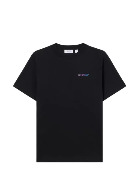 Tricou Off-white cu gradient cu autograf alb