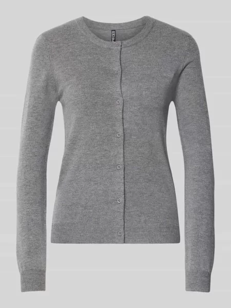 Kurtka o kroju slim fit z dzianiny z mieszanki model ‘NORA’ Pieces