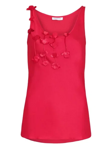 Bluză Gloria Coelho cu model floral roșu