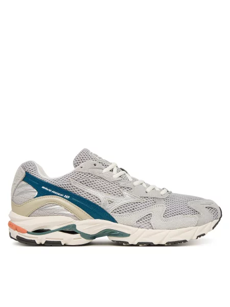 Cipők Mizuno Wave Rider 10 harbor mist/dawn blue/sailor. Méret: 40 EU szürke