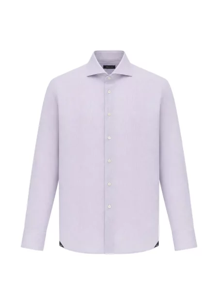 Gulerat lung cămașă Tombolini violet