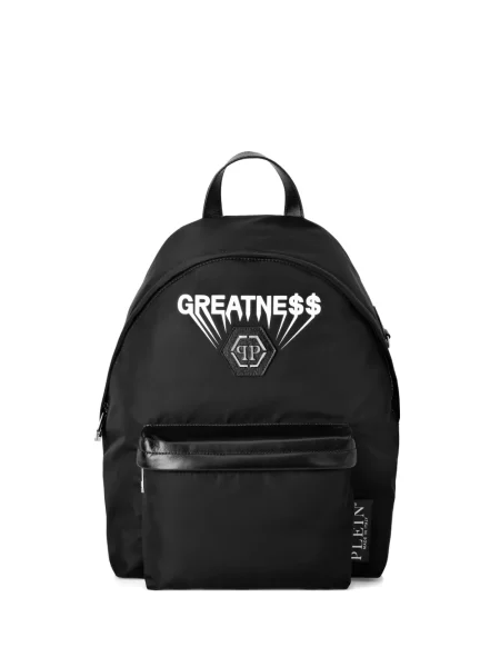 Rucsac Philipp Plein cu imagine negru