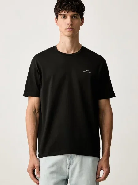 Paul&Shark tricou pentru bărbați din negru
