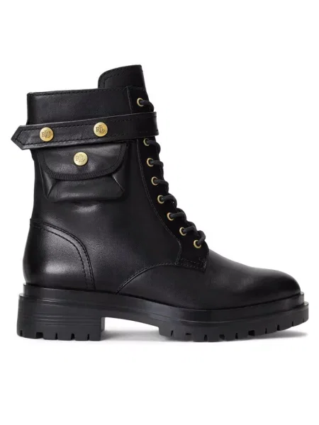 High Boots Ralph Lauren czarne