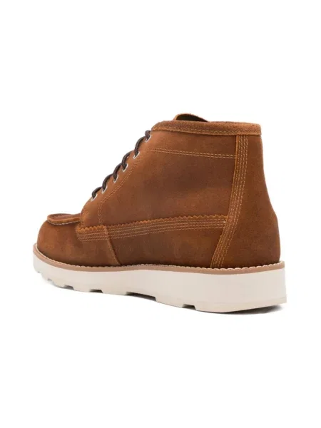 Botki Timberland skórzane brązowe