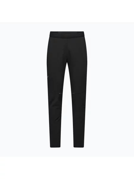 Pantaloni softshell pentru bărbați Salewa Pedroc Stormwall Durastretch Wind black out negru