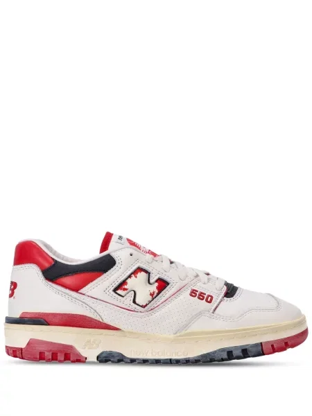 Kožne tenisice New Balance 574 ružičasta