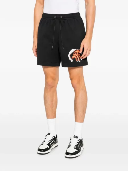 Slip de baie Melt cu imagine cu cordon negru