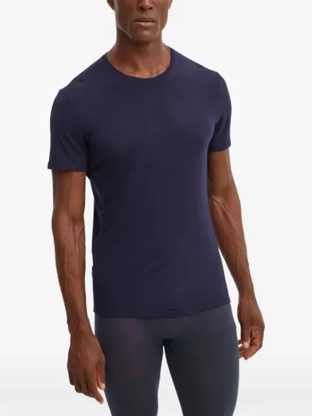 Tricou Icebreaker din lână merinos albastru