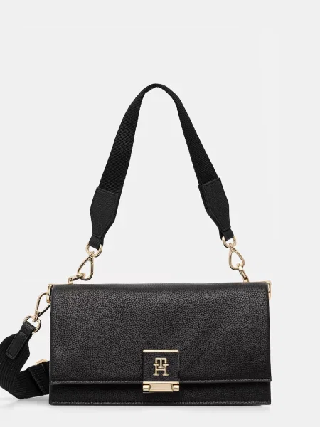 Geanta crossbody Tommy Hilfiger negru