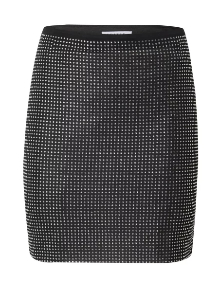 EDITED Suknja Zisan / srebro crna