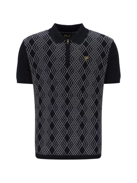 Tricou polo Fila negru
