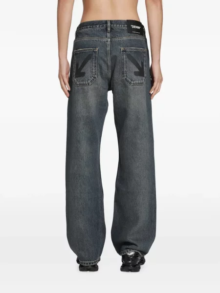 Blugi Off-white alb