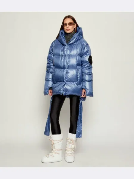MMC Geacă de puf JESSO | Oversize fit albastru