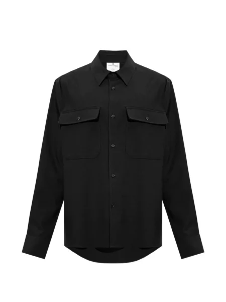 Cămașă Courreges din țesătură twill negru